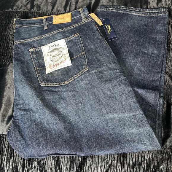 Polo Ralph Lauren Hampton Straight Jeans 50B x 30 - Picture 1 of 7